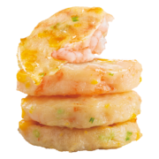 京东百亿补贴:GUO LIAN国联 田园虾饼120g（4只装）*4件
