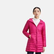 京东PLUS：隶玛 8711 女士中长款立领羽绒服