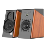 奋达（F&D） R60BT Pro蓝牙音箱家用桌面低音炮电脑台式HiFi2.0有源木质音响电脑音箱 R60BT PRO 旗舰hifi音响