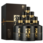 舍得 智慧舍得 浓香型白酒 52度 500ml*6瓶 整箱装