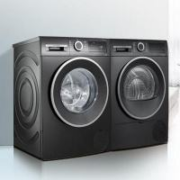 预售：BOSCH 博世 152U2A+252U2A洗烘套装 10+10KG 珍珠黑