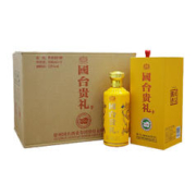 GUOTAI 国台 贵礼 53度 酱香型白酒礼盒500ml*6 整箱