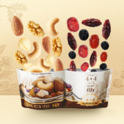 三只松鼠 精选零食 4+4每日坚果 25g*18袋（专区任选18件）