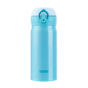 膳魔师（THERMOS） 进口保温杯男女士水杯办公旅行车载不锈钢轻便防漏礼品礼物JNL 352(SKY) 蓝色350ml