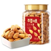 百草味 罐装巴旦木500g