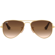 雷朋（RayBan）眼镜时尚系列太阳镜墨镜飞行员形金属全框张扬个性眼镜儿童眼镜