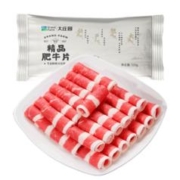 大庄园精品肥牛肉片肉卷 500g/袋*4件