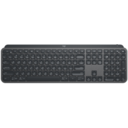罗技（Logitech）MX Keys 键盘 无线蓝牙键盘 高端办公键盘 超薄 全尺寸 智能背光 深灰色