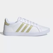 限尺码：adidas 阿迪达斯 COURTPOINT 女款运动板鞋 GX5713
