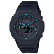 卡西欧（CASIO）手表男八角形G-shock农家橡树多功能防水运动男表 GA-2100-1A2