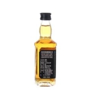 杰克丹尼 Jack Daniel's）洋酒 美国田纳西州 威士忌 进口洋酒年货送礼 50ml