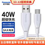 Panasonic 松下 Type-C数据线 40W 1m