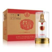需首单：五粮液股份 金碧辉煌 浓香型白酒 52度 500ml*6瓶