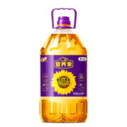 营养家 食用油 黄金小黑葵葵花仁油6.18L 物理压榨一级 中粮福临门出品