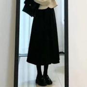 BTTKDL 黑色百搭伞裙