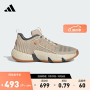 adidas 阿迪达斯 官方特雷杨UNLIMITED男女签名版实战篮球鞋IE9358 土色/黑色 42(260mm)