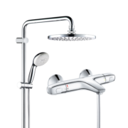 高仪（GROHE）淋浴花洒 欧洲原装进口恒温冷触38°浴缸龙头花洒淋浴喷头套装