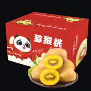 牛爱鲜 黄心猕猴桃 12粒装单果约70-90g*2件