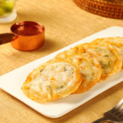 Anjoy 安井 月亮虾饼 250g(10个)/盒 香煎海鲜烧烤营养食材 冷冻方便菜