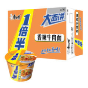 京东百亿补贴:康师傅 方便面整箱装 一倍半香辣牛肉 110g*12桶