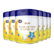飞鹤【新国标 】飞鹤 星飞帆2段6-12个月较大婴儿配方奶粉罐装 700g 700g【预售整箱装】6罐