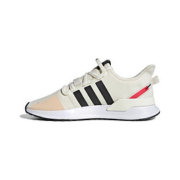 adidas阿迪达斯官方三叶草U_PATH RUN男女跑步风经典运动鞋EE4465 白/黑 41(255mm)