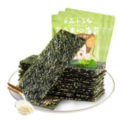 BESTORE 良品铺子 芝麻夹心海苔儿童零食海苔夹心脆 35g