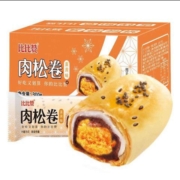 PLUS会员、需首购：比比赞（BIBIZAN）雪媚娘蛋黄酥糕点心 肉松蛋黄卷600g