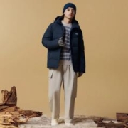 限尺码：361° 男式 短款羽绒服