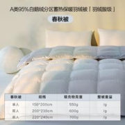 寒潮来了：YANXUAN 网易严选 95白鹅绒夏被 150*200cm