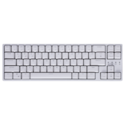 RK68plus(871)机械键盘 有线 蓝牙 无线2.4G三模办公键盘 客制化热插拔轴体 电脑键盘 白色背光 白色红轴