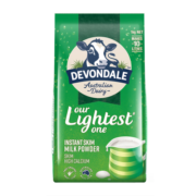 德运（Devondale）高钙脱脂成人奶粉1kg袋装(3袋起购) 澳大利亚原装进口 优质乳蛋白