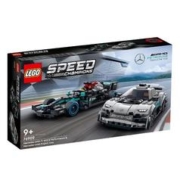 LEGO 乐高 【自营】乐高系列76909梅赛德斯奔驰赛车组模型积木玩具跑车拼插