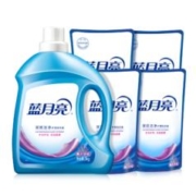 蓝月亮 洗衣液机洗手洗瓶装袋装补充装 洁净10斤（3kg瓶+500g袋*4）*2件