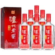 泸州老窖 头曲 浓香型 白酒 55度 625mL 6瓶 大容量 整箱装