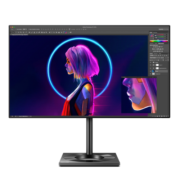 飞利浦 27英寸 4K LGD-IPS悬浮全面屏 10bit 出厂校准 HDR400 TypeC 办公显示器 专业设计屏 IF 红点奖279C9