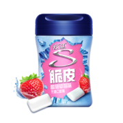plus会员:炫迈（Stride）脆皮无糖口香糖 草莓味 40粒56g（包装随机）