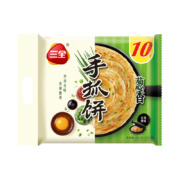 三全 任选6件 牛肉馅饼 手抓饼 上海葱油饼 酥脆方便速食早餐 葱香手抓饼900g 10片/包