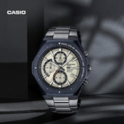 礼遇季：CASIO 卡西欧 EDIFICE 丹宁系列 男士石英腕表 EFB-680UD-7AVUPR