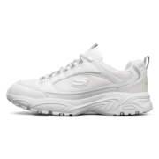 斯凯奇（Skechers）斯凯奇官方秋冬男时尚休闲运动复古老爹鞋 999873-WHT 白色 41.5