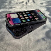 昊穆 iPhone11-14系列 硅胶壳 渐变YEAP紫砖纹