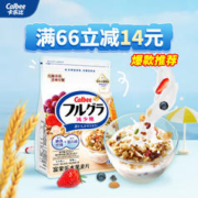 Calbee 卡乐比 早餐水果燕麦片 减少糖600克 日本进口食品 方便代餐 即食零食