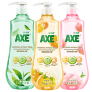 斧头牌AXE除菌洗洁精 青蒿洗洁精洗涤灵厨房洗碗液餐具清洗剂杀菌组合装 橙花+蜜桃+绿茶