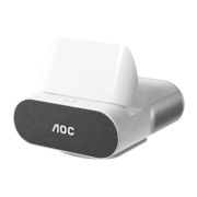 AOC超短焦投影仪 C1mini家用卧室客厅智能超高清家庭影院便携手机投屏ai语音智慧投墙办公会议教学网课投影机