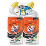 概率券：威猛先生（Mr Muscle）洁厕剂(500g+100g)*2瓶 草本香型 洁厕灵 洁厕液 马桶清洁