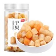 粮盼 海产干货干贝 扇贝干 淡干瑶柱肉260g/罐 含赠品