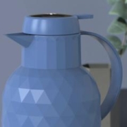 LOVWISH 乐唯诗 保温壶 温显款 1L 深海蓝