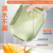 DAS TR 创得 微波炉可加热玻璃饭盒上班族便当冰箱专用水果餐盒超大容量保鲜碗