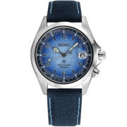 精工（SEIKO） 手表Prospex系列全新登山者限量款冰川盘绅士运动机械男士腕表 冰川渐变蓝SPB339J1