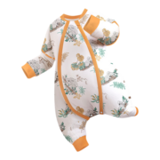 i-baby恒温婴儿睡袋宝宝分腿睡袋空气层新生儿睡袋秋冬儿童防踢被子 旷野鹿营【适合室温19-24℃】 身高75-90厘米【年龄6-18月】